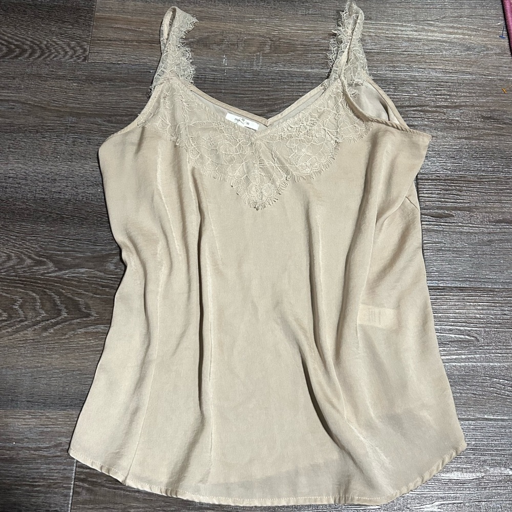Beige tank